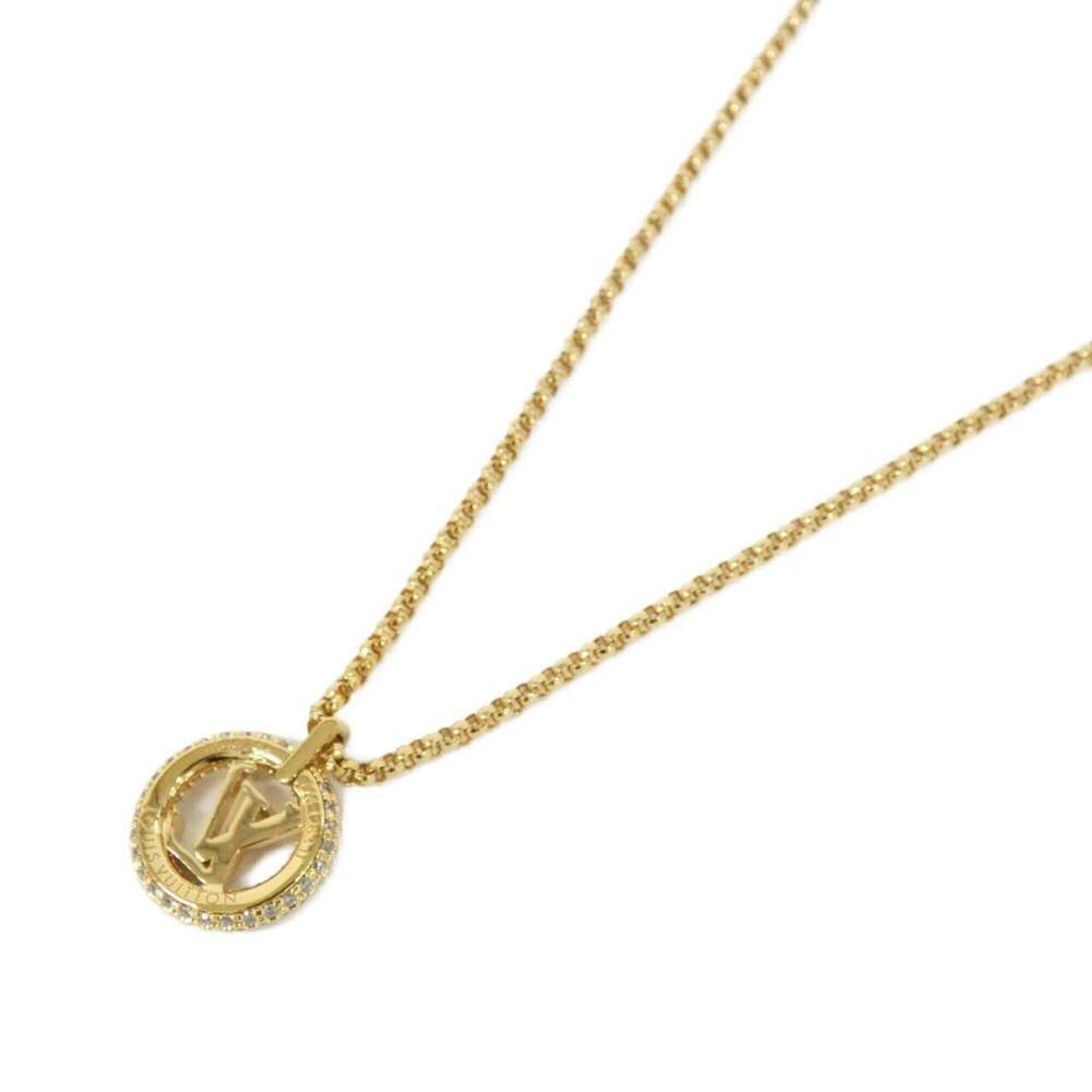 LOUIS VUITTON Gold Necklace - Picture 3 of 5